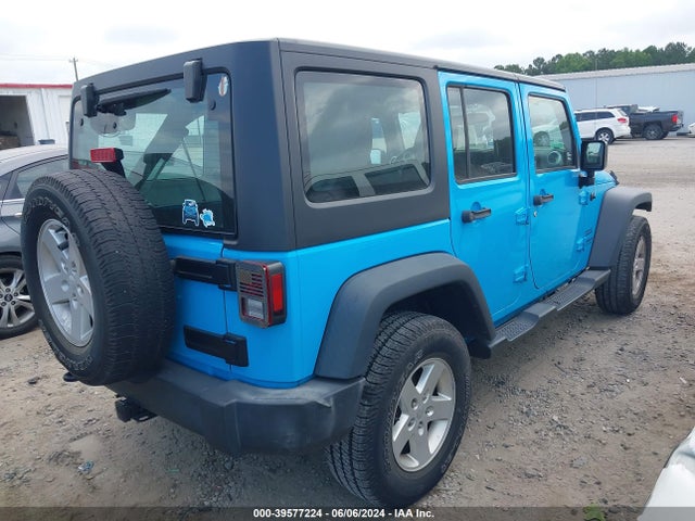 1C4BJWDG4HL624345 Jeep Wrangler Unlimited Sport 4x4