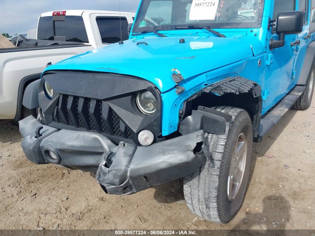 1C4BJWDG4HL624345 Jeep Wrangler Unlimited Sport 4x4
