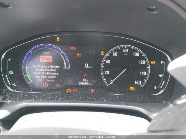 1HGCV3F20NA015254 Honda Accord Hybrid Sport