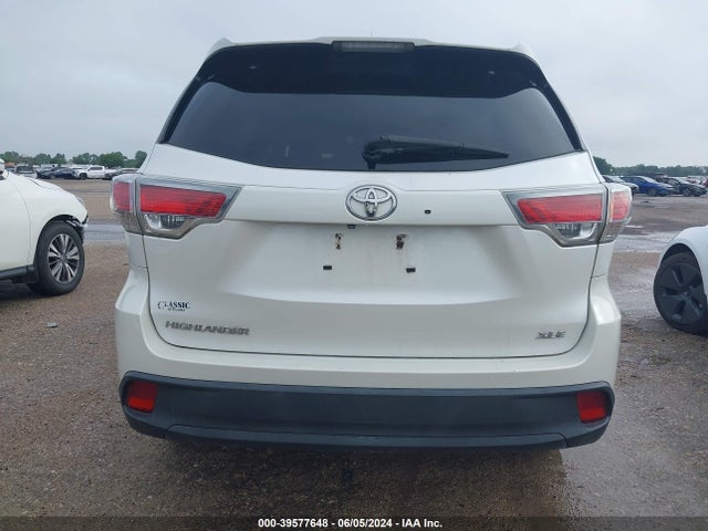 Toyota Highlander Xle V6 2016 5TDKKRFH4GS158661 Image 16