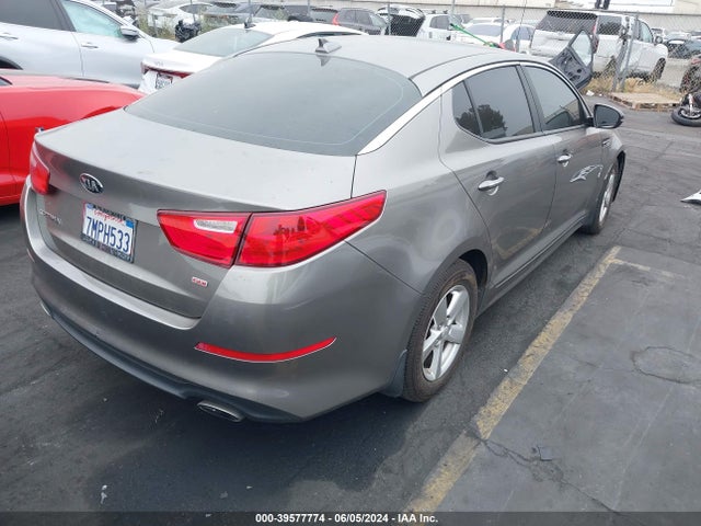 KIA Optima Lx 2015 5XXGM4A78FG486019 Image 4