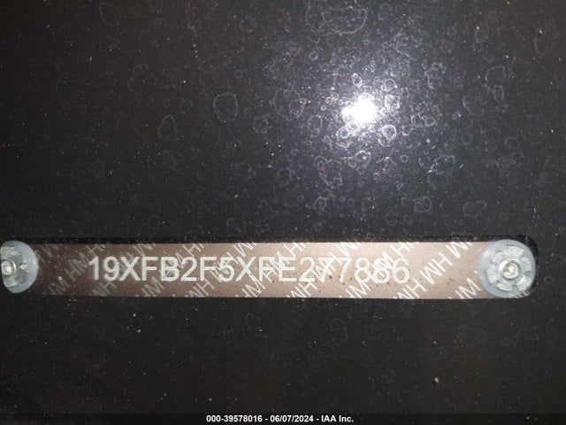Honda Civic Lx 2015 19XFB2F5XFE277886 Image 17