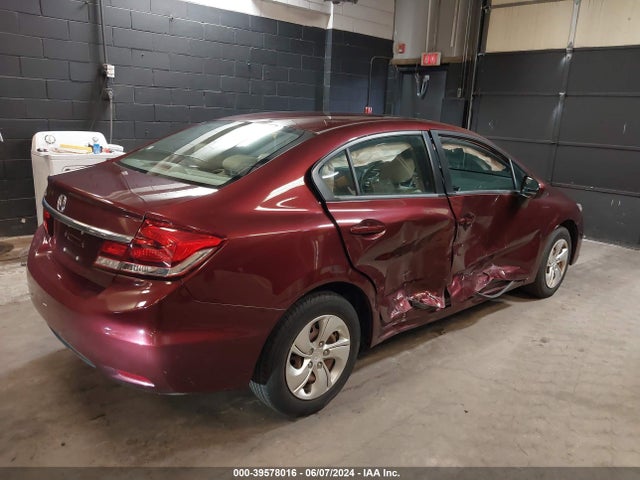 Honda Civic Lx 2015 19XFB2F5XFE277886 Image 4