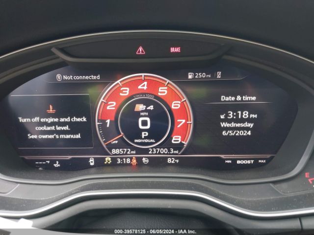 WAUB4AF46JA125543 Audi S4 3.0t Premium Plus
