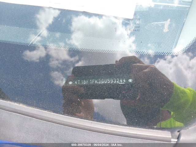 Toyota CAMRY SE 2016 4T1BF1FK3GU593244 Image 9