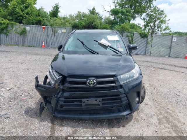 5TDJZRFH2HS438605 Toyota Highlander Se