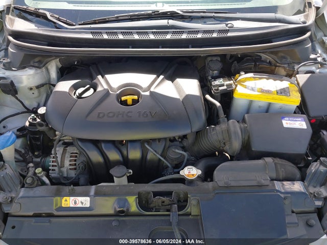 Hyundai ELANTRA SE 2014 KMHDH4AEXEU179476 Image 10