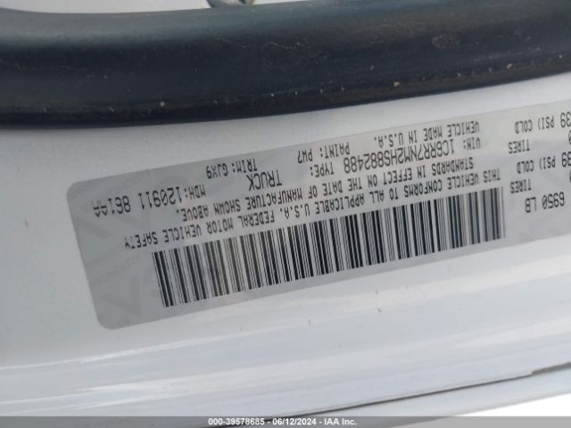 1C6RR7NM2HS882488 RAM 1500 Laramie  4x4 5'7 Box