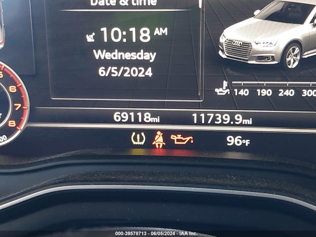 WAUKMAF43JA227687 Audi A4 2.0t Tech Ultra Premium/2.0t Ultra Premium