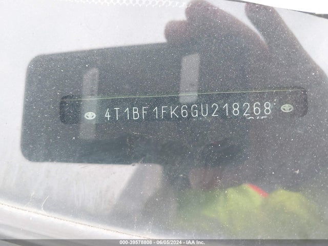 Toyota CAMRY SE 2016 4T1BF1FK6GU218268 Image 9