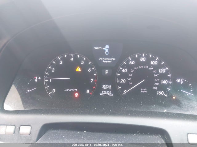 39578811 :رقم المزاد ، JTHBL46F875049316 vin ، 2007 Lexus Ls 460 مزاد بيع