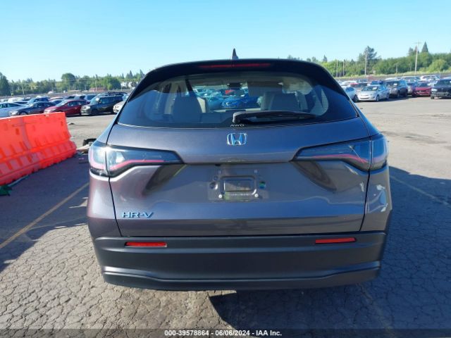3CZRZ2H37PM739908 Honda Hr-v Awd Lx
