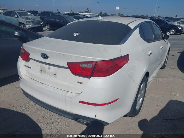KIA Optima Lx 2014 KNAGM4A77E5476114 Image 4