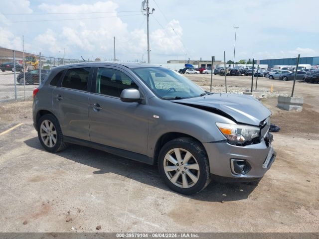 39579104 :رقم المزاد ، 4A4AR4AU8EE023922 vin ، 2014 Mitsubishi Outlander Sport Se مزاد بيع