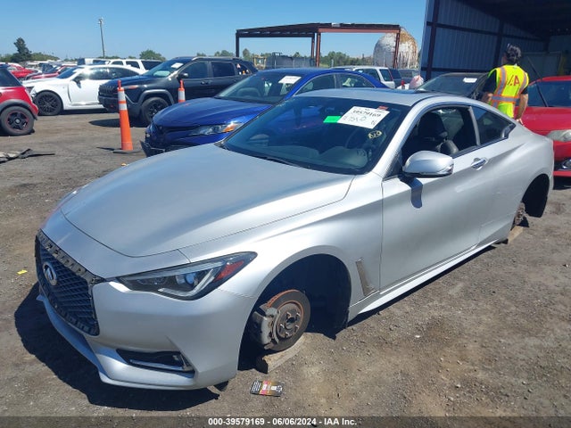 2017 Infiniti Q60 2.0t Premium მანქანა იყიდება აუქციონზე, vin: JN1CV7EK7HM110973, აუქციონის ნომერი: 39579169