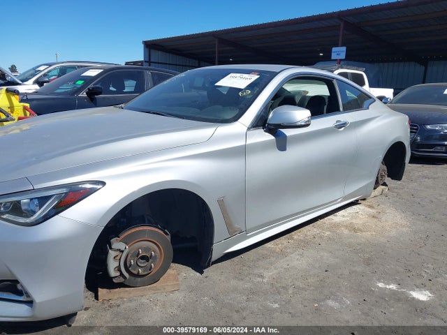 2017 Infiniti Q60 2.0t Premium მანქანა იყიდება აუქციონზე, vin: JN1CV7EK7HM110973, აუქციონის ნომერი: 39579169