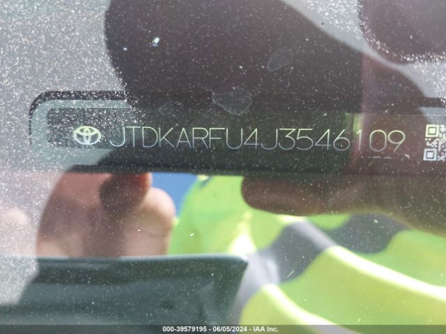 JTDKARFU4J3546109 Toyota Prius Four Touring