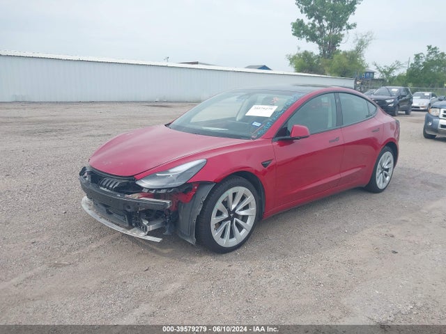 Tesla Model 3 Long Range Dual Motor All-wheel Drive 2021 5YJ3E1EB3MF869021 Image 2