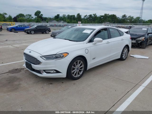 3FA6P0PU9HR243564 Ford Fusion Energi Se Luxury