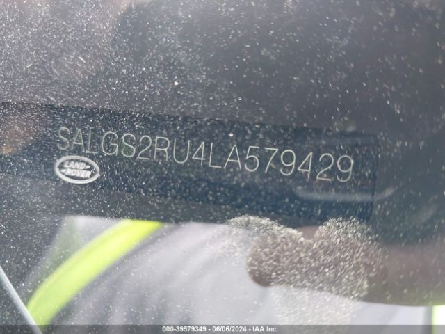 SALGS2RU4LA579429 Land Rover Range Rover Hse