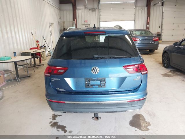 3VV2B7AX0JM013337 Volkswagen Tiguan 2.0t Se/2.0t Sel