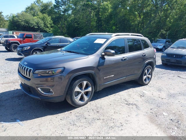 1C4PJLDBXKD183783 Jeep Cherokee Limited Fwd
