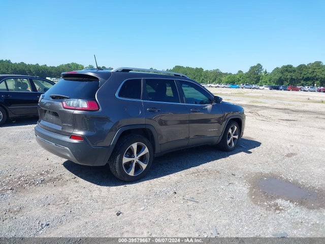 1C4PJLDBXKD183783 Jeep Cherokee Limited Fwd