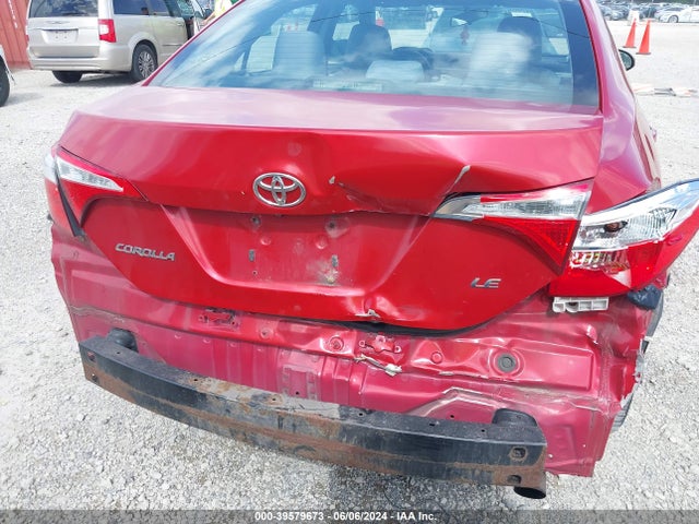 Toyota COROLLA LE 2015 5YFBURHE2FP242935 Image 16