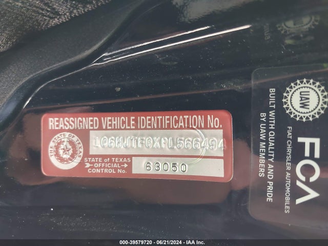 1C6HJTFGXPL566494 Jeep Gladiator Overland 4x4