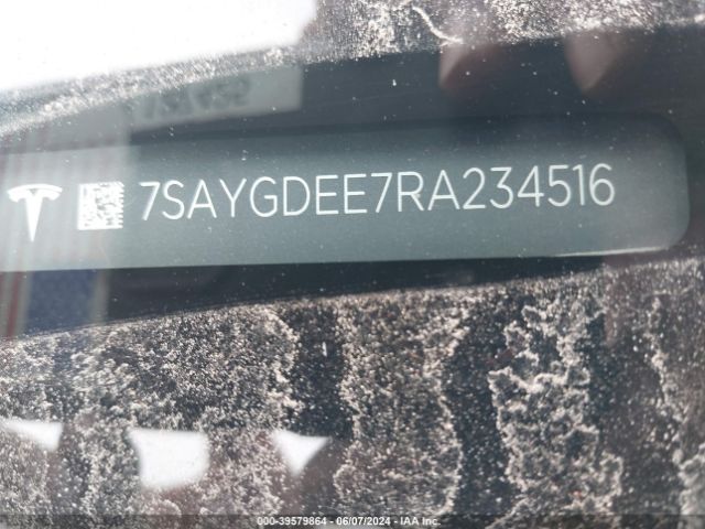 7SAYGDEE7RA234516 Tesla Model Y Long Range Dual Motor All-wheel Drive