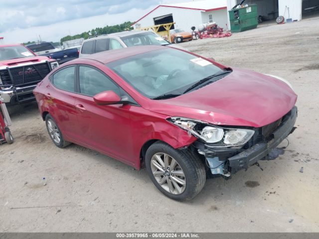 5NPDH4AEXGH743595 Hyundai ELANTRA SE