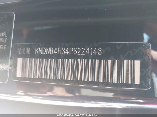 KNDNB4H34P6224143 KIA Carnival Mpv Lx Seat Package