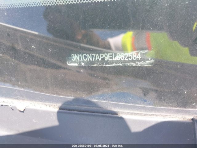 3N1CN7AP9EL862584 Nissan Versa 1.6 S+