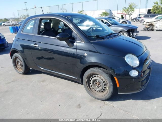 Продажа на аукционе авто 2015 Fiat 500 Pop, vin: 3C3CFFAR7FT527853, номер лота: 39580288