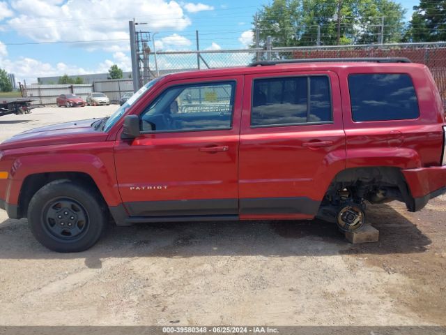 1C4NJPBA7GD589018 Jeep Patriot Sport