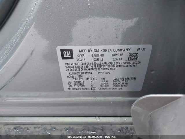 Buick Encore Gx Select Fwd 2023 KL4MMDSL3PB020059 Image 9