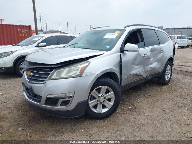 Chevrolet Traverse 2lt 2014 1GNKRHKD0EJ271341 Image 2
