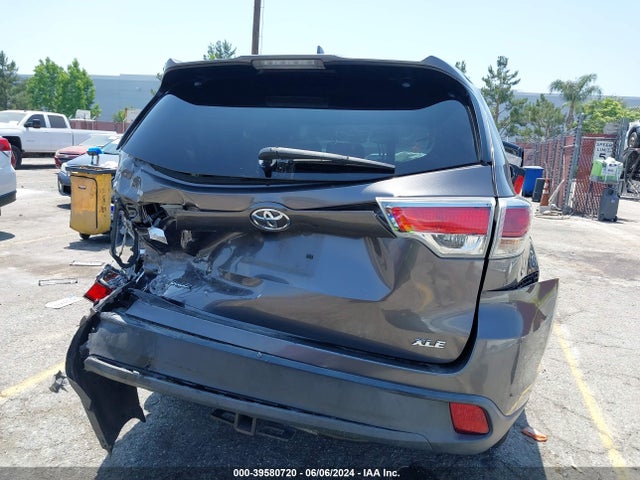 Toyota Highlander Xle V6 2015 5TDKKRFH2FS087992 Image 15