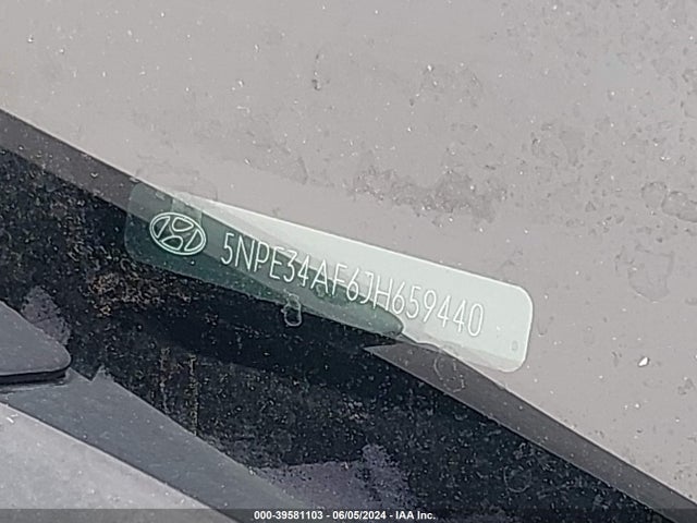 Hyundai Sonata Limited 2018 5NPE34AF6JH659440 Image 9
