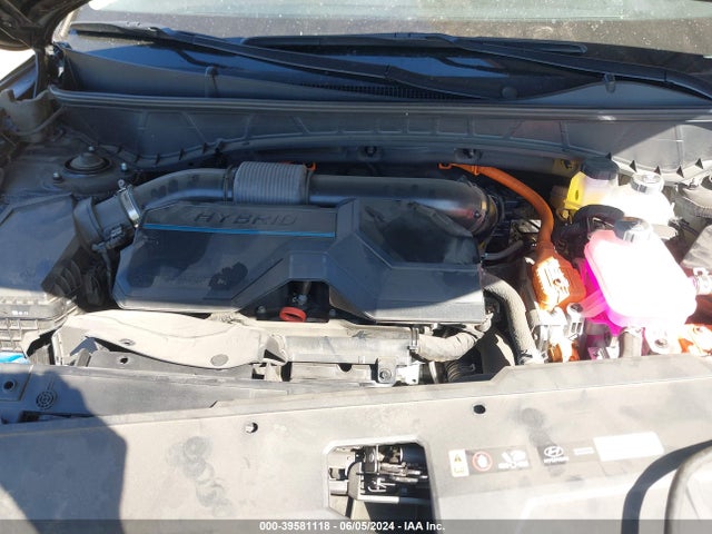KM8JBCA19PU105867 Hyundai Tucson Hybrid Blue
