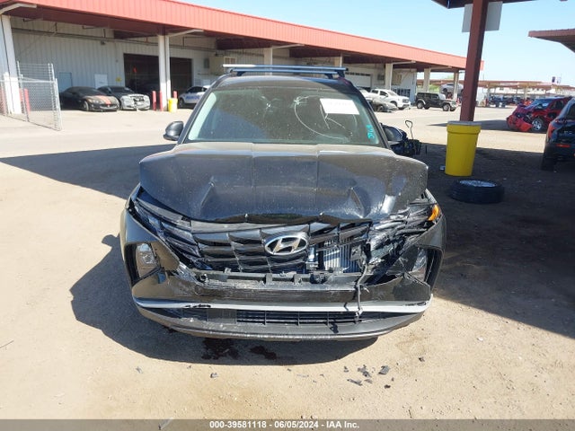 KM8JBCA19PU105867 Hyundai Tucson Hybrid Blue