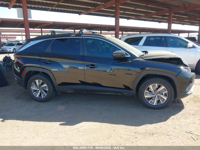 KM8JBCA19PU105867 Hyundai Tucson Hybrid Blue