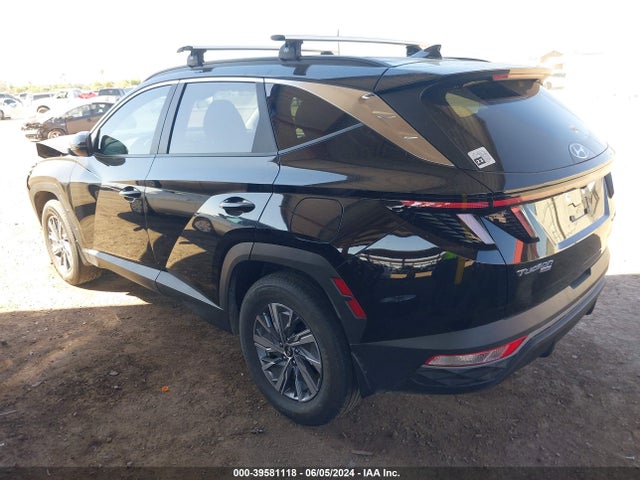 KM8JBCA19PU105867 Hyundai Tucson Hybrid Blue