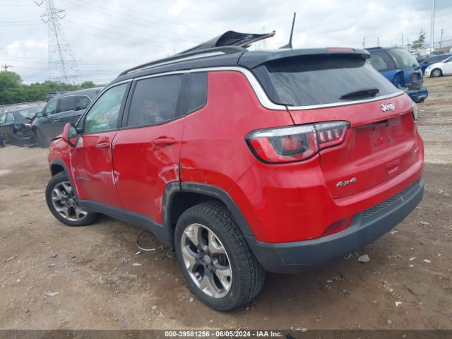 3C4NJDCB3JT266172 Jeep Compass Limited 4x4