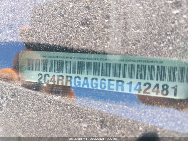 2C4RRGAG6ER142481 RAM Cargo Tradesman