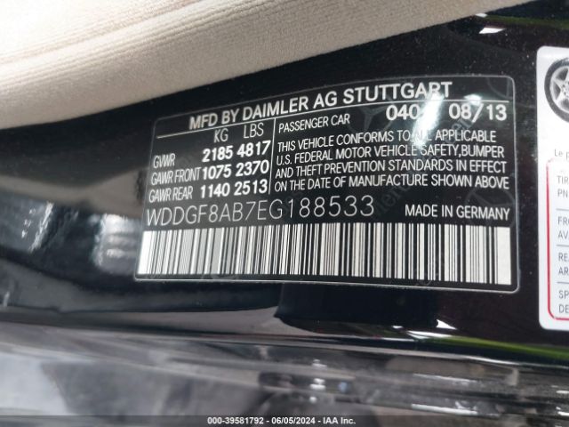 WDDGF8AB7EG188533 Mercedes-Benz C 300 Luxury 4matic/sport 4matic