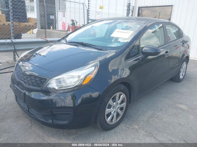KIA RIO LX 2014 KNADM4A31E6326607 Image 2