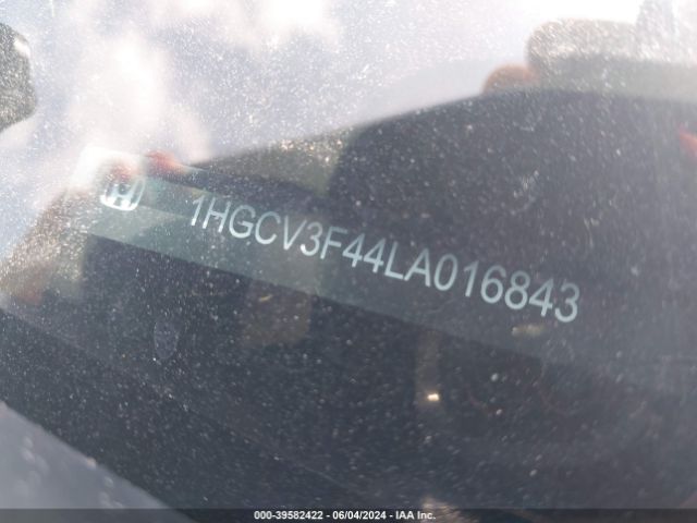 1HGCV3F44LA016843 Honda Accord Hybrid Ex