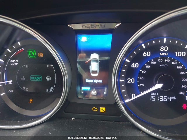 Hyundai Sonata Hybrid Limited 2014 KMHEC4A42EA116058 Image 7