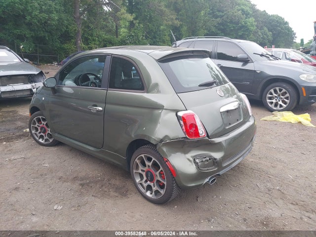 2012 FIAT 500 3C3CFFBR2CT371070 Photo 2